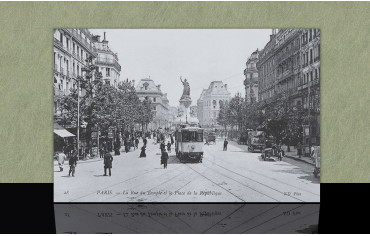 Rue du temple et Place de la République - Paris 3