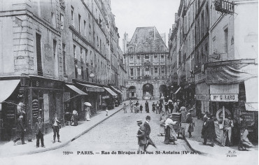 Rue de Birague à la rue St-Antoine - Paris 4