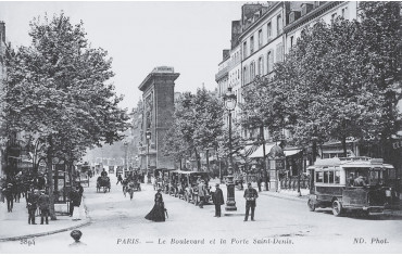 Boulevard et Porte Saint-Denis - Paris 10