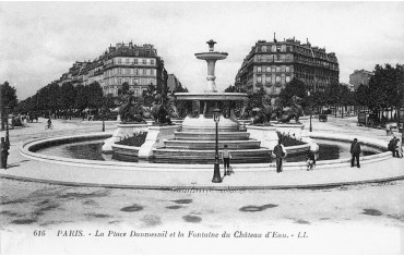 Place Félix Eboué - avenue daumesnil paris 12 dans les années 1920