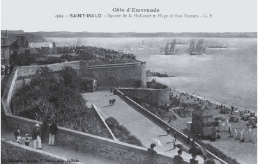 Square de la Hollande et plage de Bon-Secours - Saint-Malo