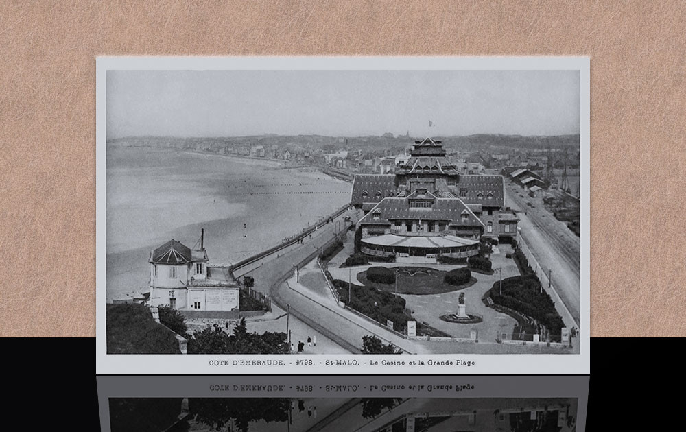 Le casino et la plage du Sillon - Saint-Malo