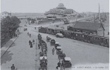 Le casino et l'esplanade Saint-Vincent - Saint-Malo